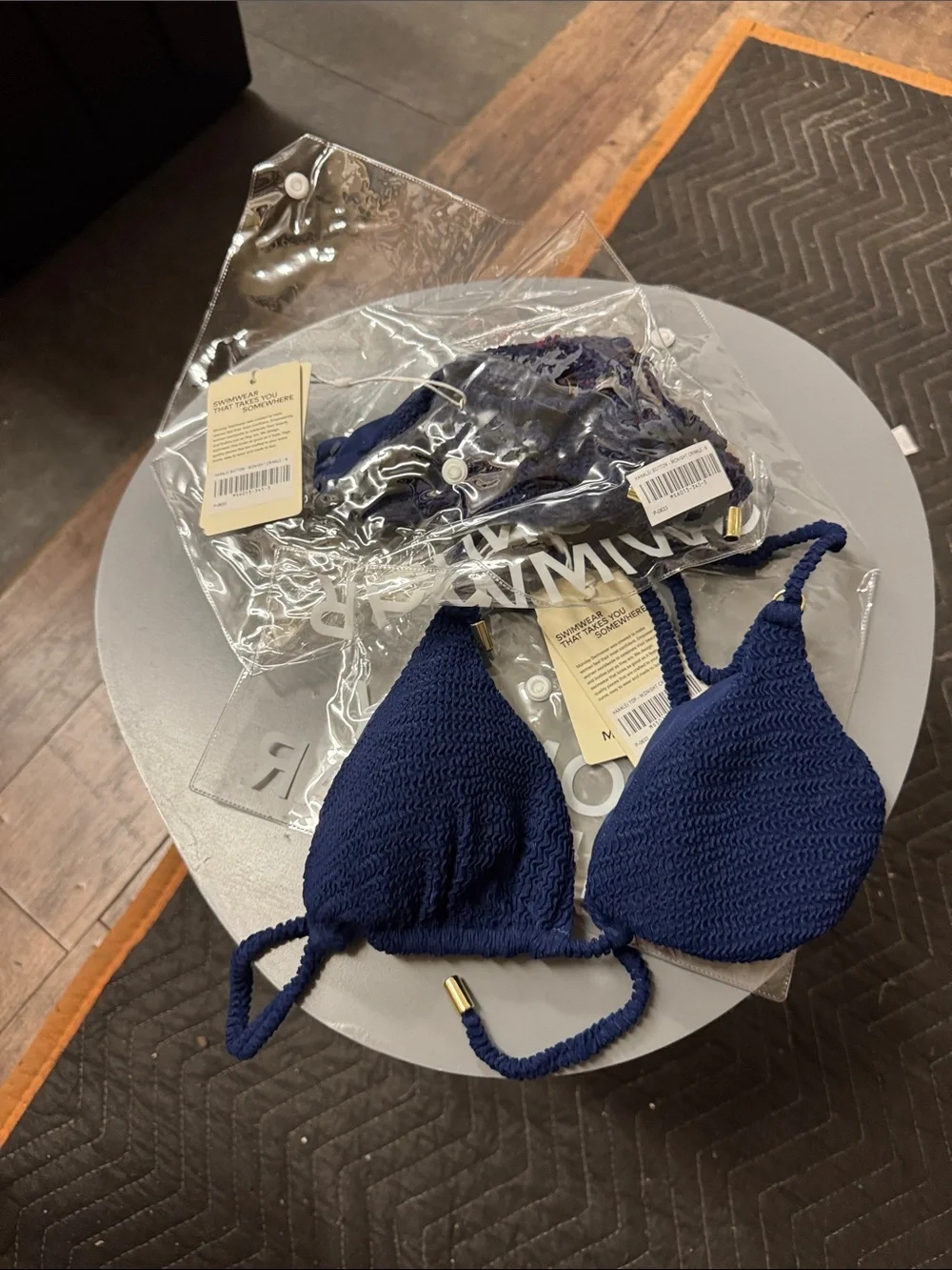 Monday Hanalei bikini midnight crinkle